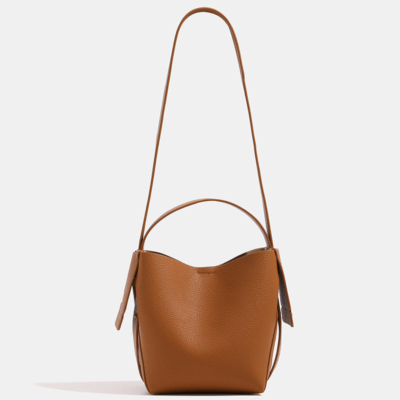 Sac bandoulière en cuir – Élégance vintage pour femmes actives
