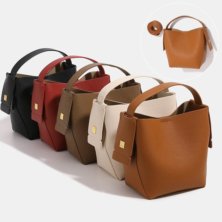 Sac bandoulière en cuir – Élégance vintage pour femmes actives